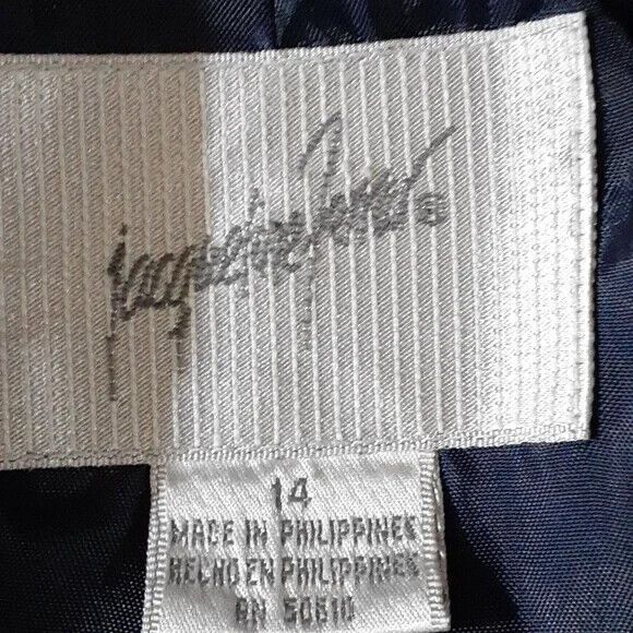 Jacqueline Ferrar size 14 blue blazer - Picture 5 of 11